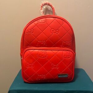 Red Hello Kitty Bookbag NWT